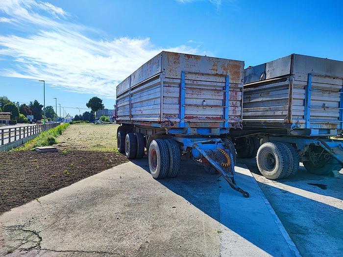 Usato Rimorchio Pagliari SB200 trilaterale fr aria