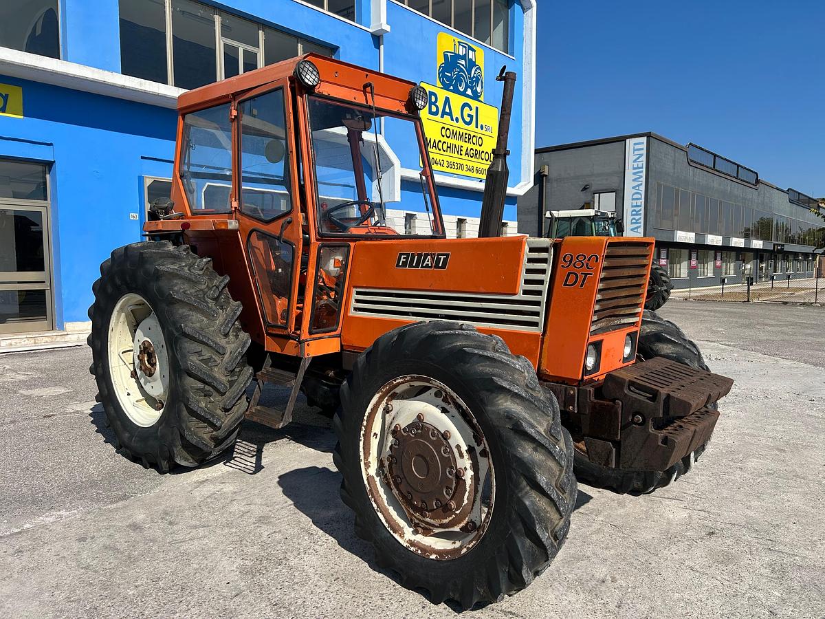 Usato Fiat 980 DT- zavorre anteriori- idroguida