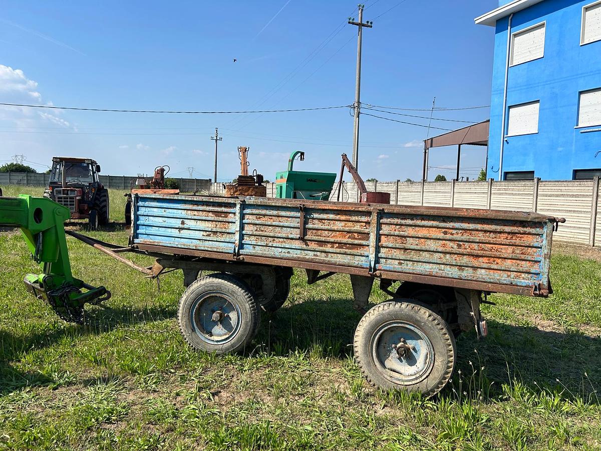 Usato Rimorchio agricolo 2 assi Gazzi da 35q