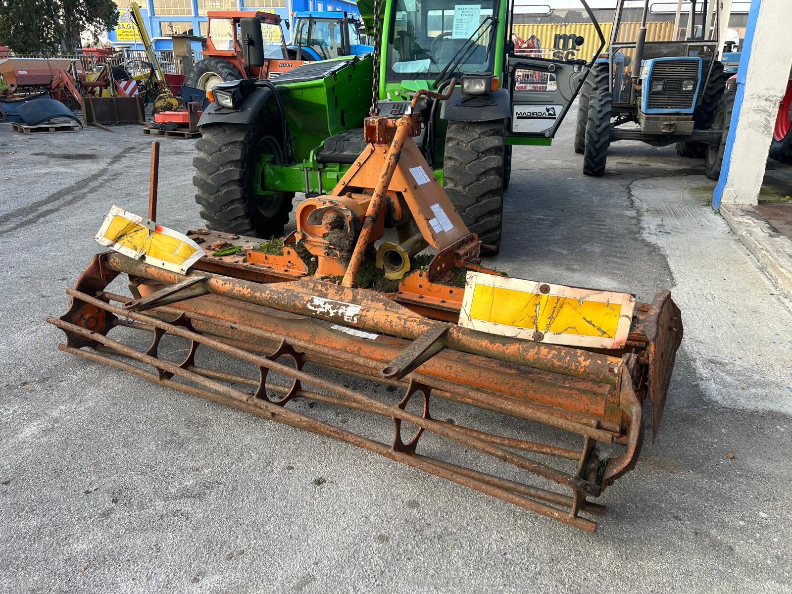 Usato Erpice Rotante Maschio 2,50m a spuntoni