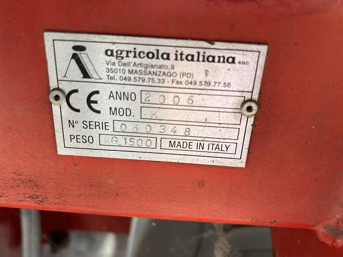 Usato Seminatrice Agricola Italiana 8 file a dischi