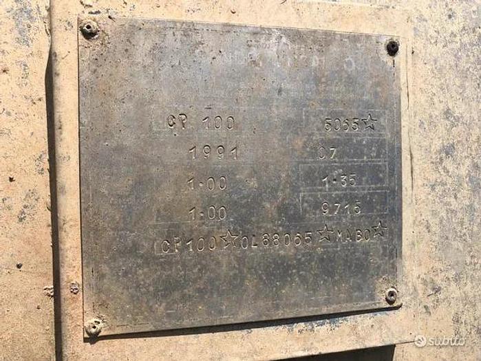 Usato Botte Liquame due assi marca Sandri 140 q