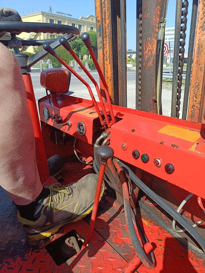 Usato muletto Diesel con motore Lombardini