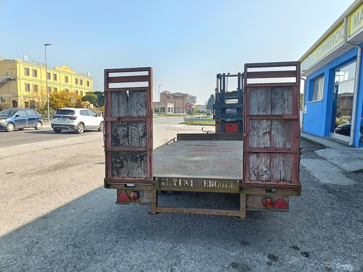 Usato pianale carrellino Altini Ercole ad 1 asse