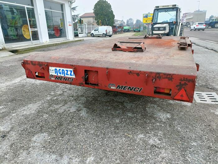 Usato Pianale ad un asse Menci 50 quintali