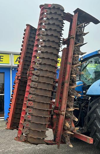 Usato Erpice rotante Kverneland piaghevole da 6 m