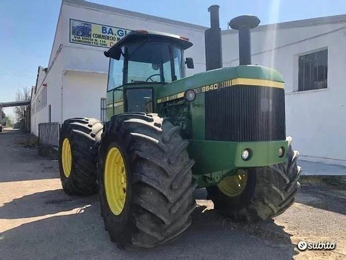 Usato John Deere 8640 snodato larg.2,75-peso 120q