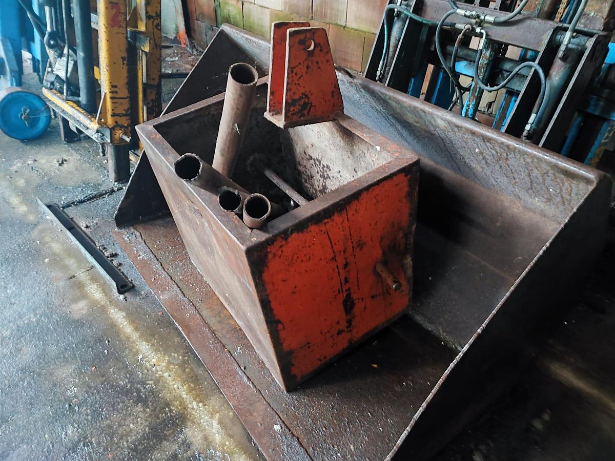 Usato cassa zavorra contenitrice al 3 punto