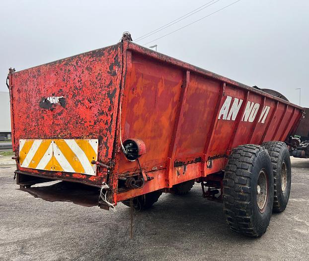 Usato Spandiletame 2 assi Vaschieri L140