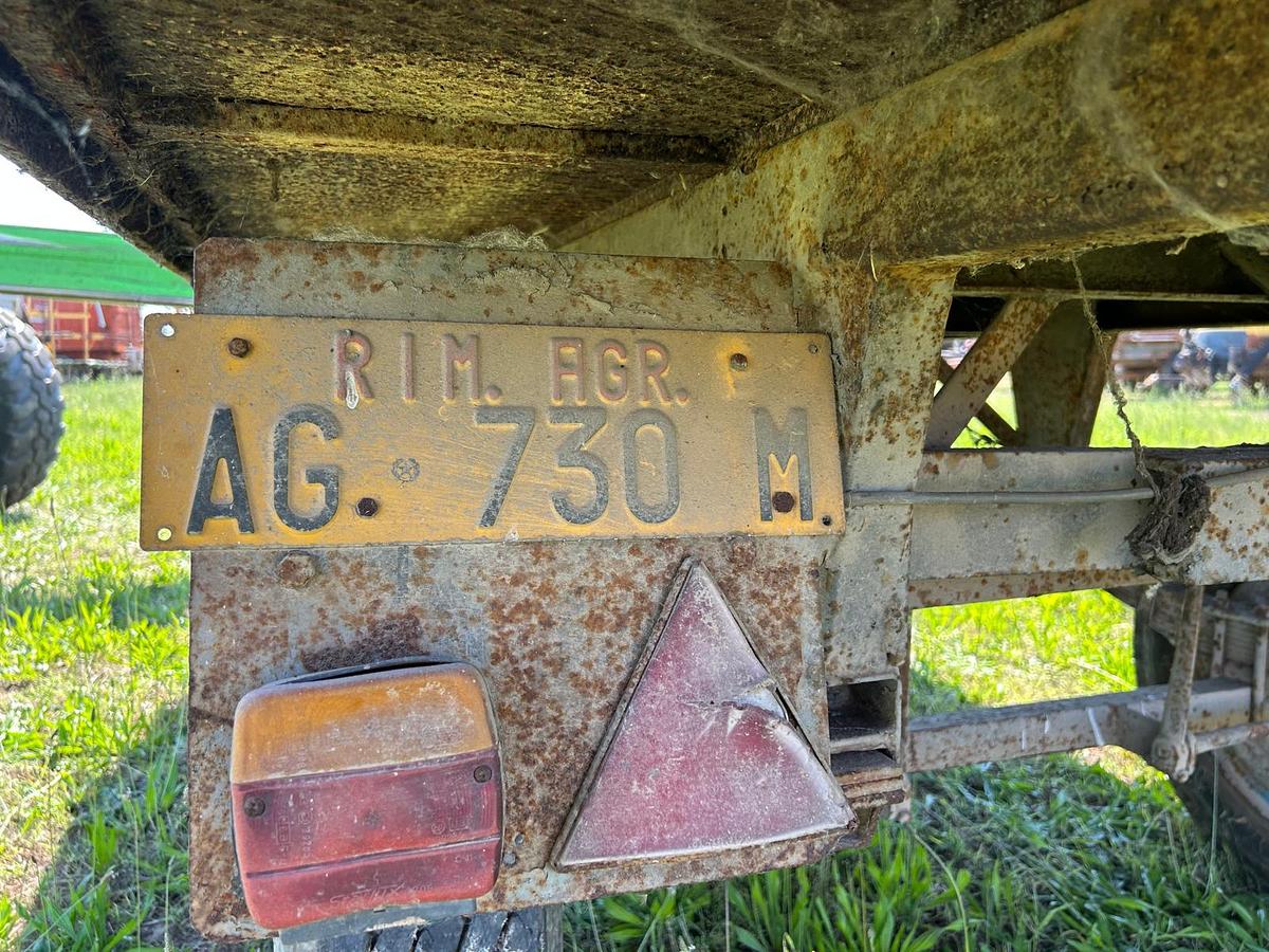 Usato Rimorchio agricolo 2 assi Gazzi da 35q