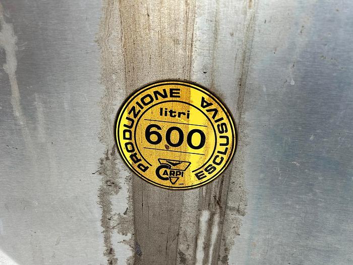 Usato Botte per diserbo zincata marca Carpi da 600 litri