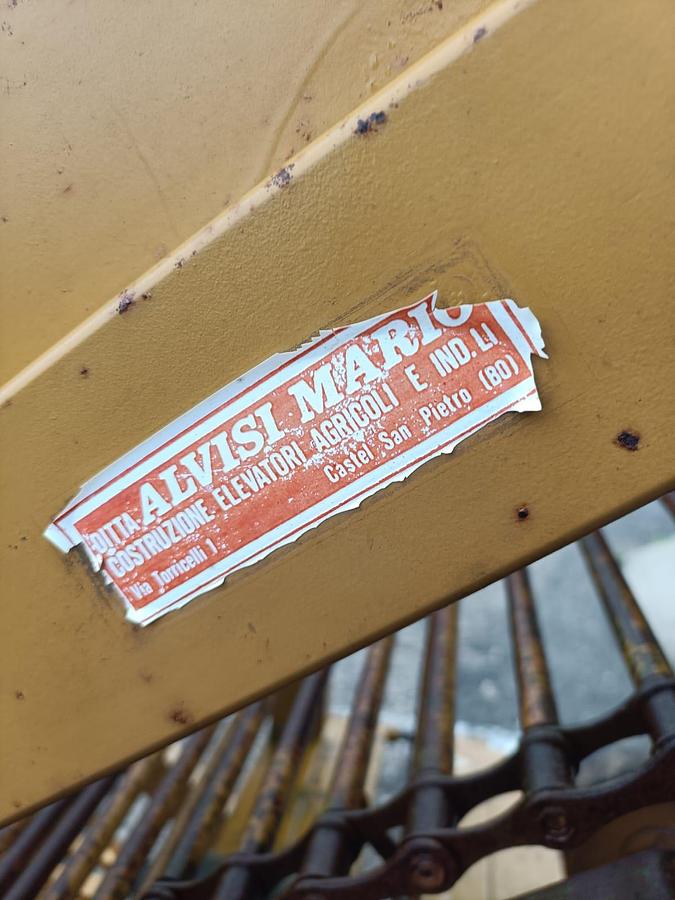 Usato raccogli ortaggi o cipolle marca Alvisi Mario