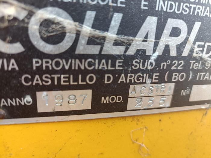 Usato Pegolama fresa Collari da 2,50m