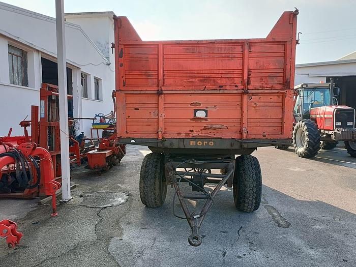 Usato Rimorchio Moro da 50 quintali trilaterale
