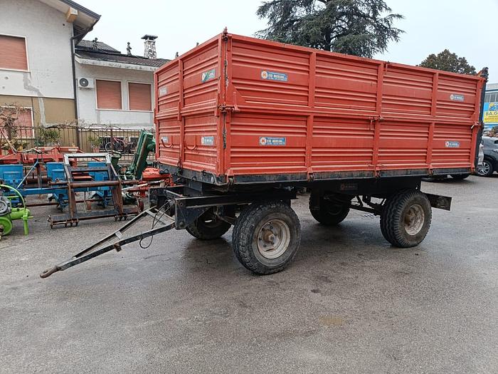 Usato Rimorchio Merlini ribaltabile trilaterale
