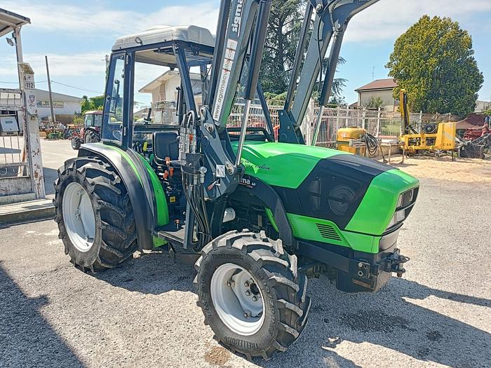 Usato Deutz Agroplus 320 con caricatore-ore 3000 circa