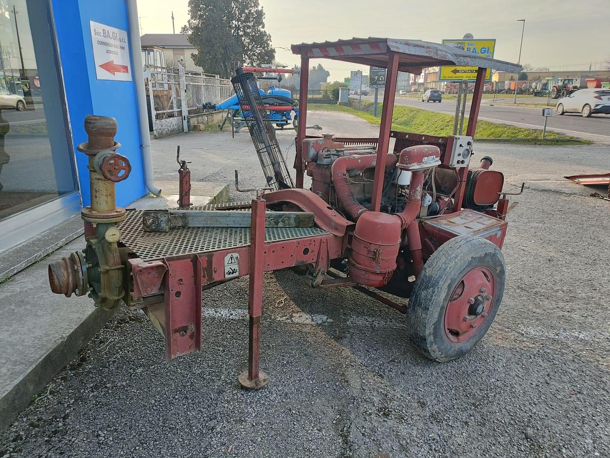 Usato gruppo motopompa- motore Fiat 4 cilindri 85 cv