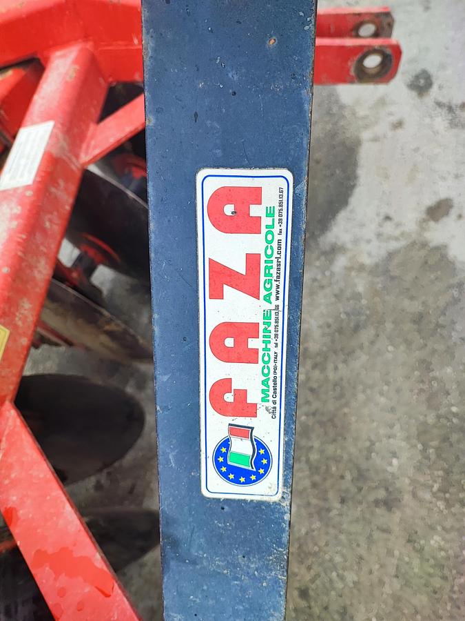 Usato Dischiera o frangizolle Faza da 2,20m- nuova