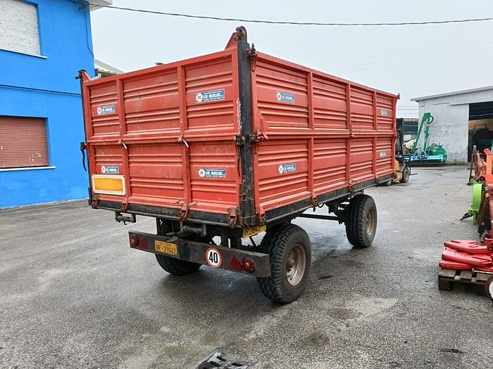 Usato Rimorchio Merlini ribaltabile trilaterale