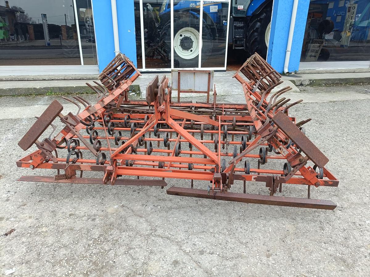 Usato vibrocoltivatore con doppio rullo da 3,20m