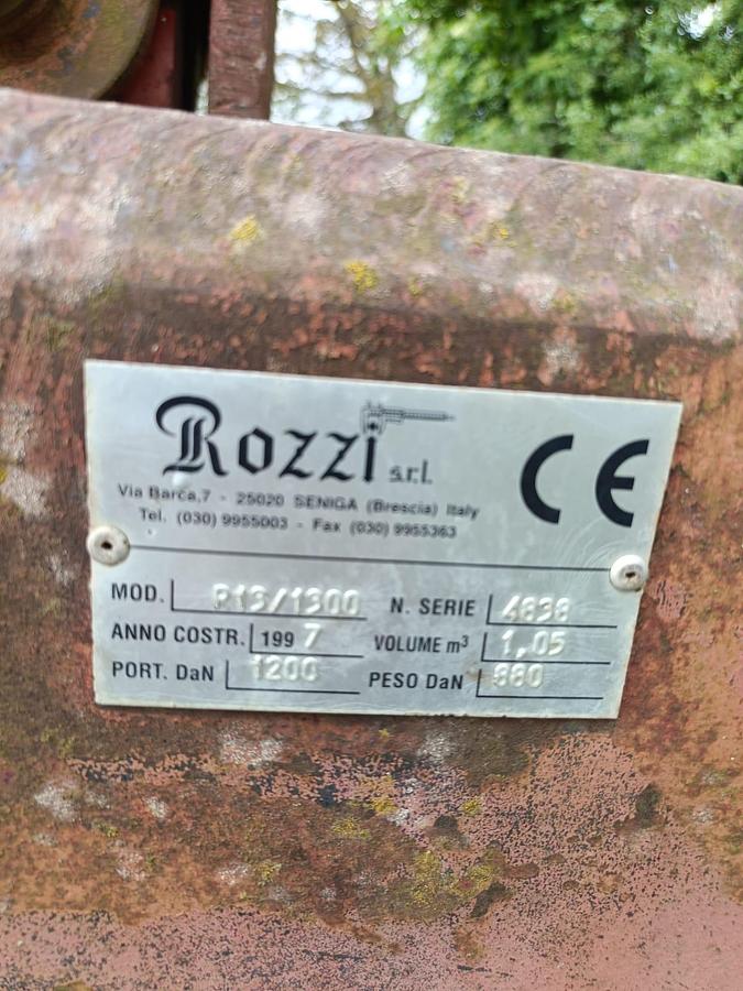 Usato Benna Rozzi per escavatore da 2,80m con CE