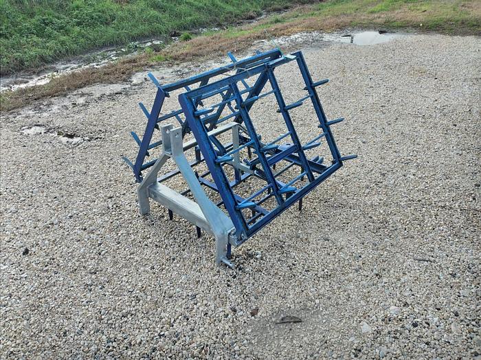 Usato Erpice pieghevole a denti fissi da 2,50m