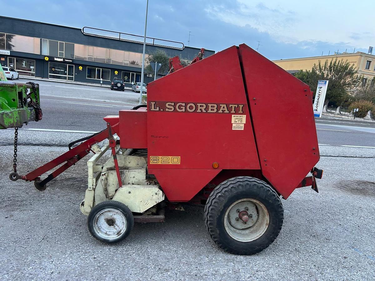 Usato Rotopressa Sgorbati 820