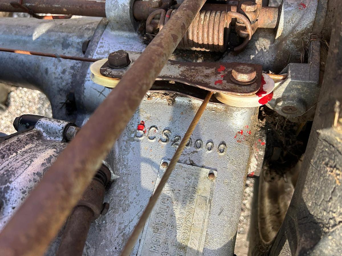 Usato Motoranghinatore a pettine BCS- motore Acme