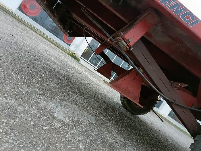 Usato Pianale ad un asse Menci 50 quintali