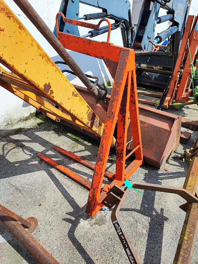 Usato Forche per bancali per gru