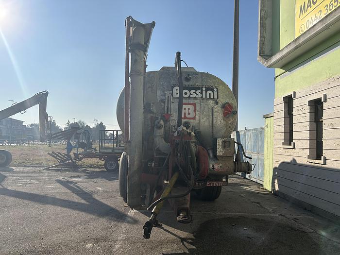 Usato Botte Bossini CB200H ovale- 3 assi- capacità 200q