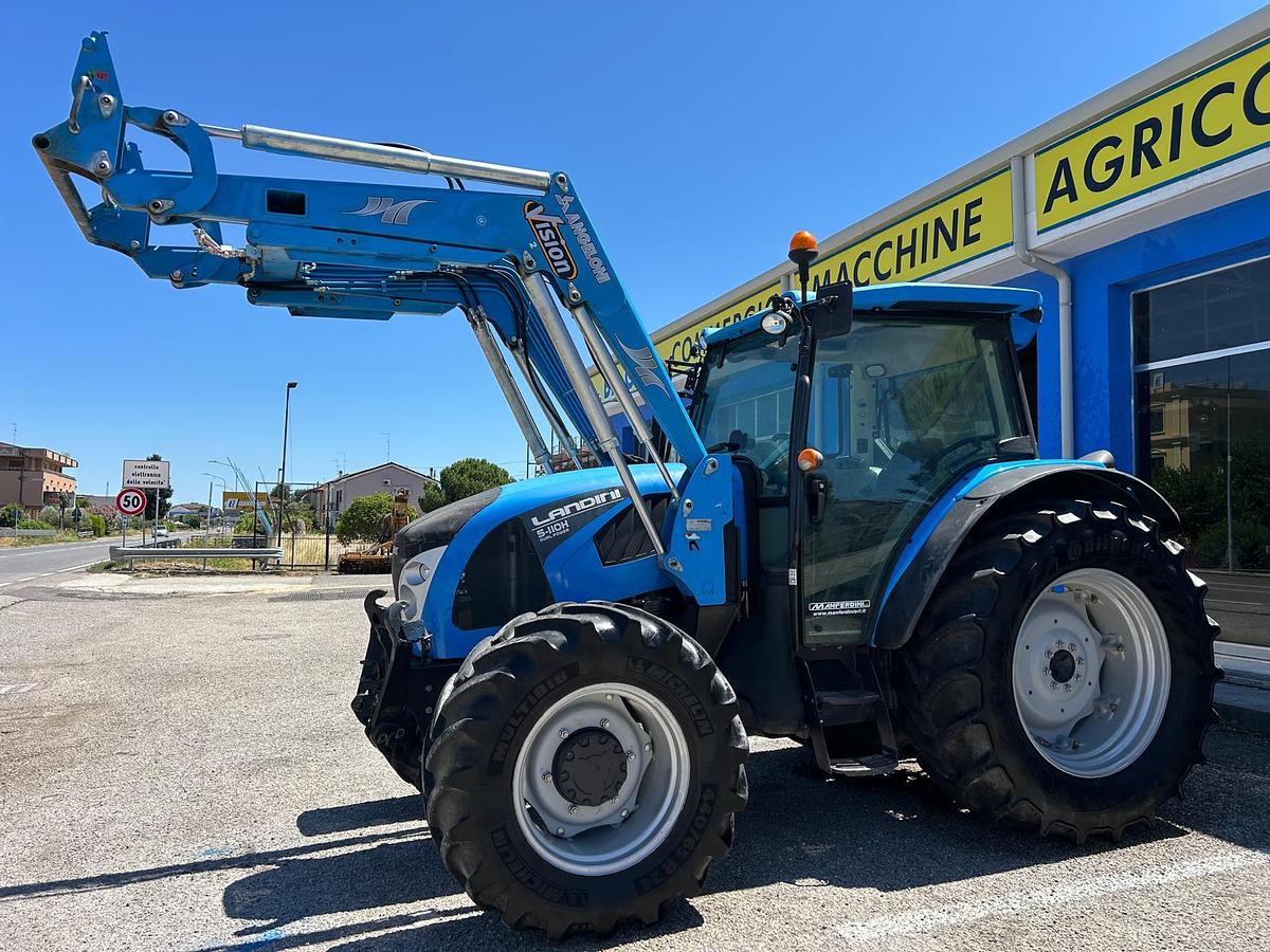 Usato Landini 5-110H con caricatore-fr.aria-soll.ant