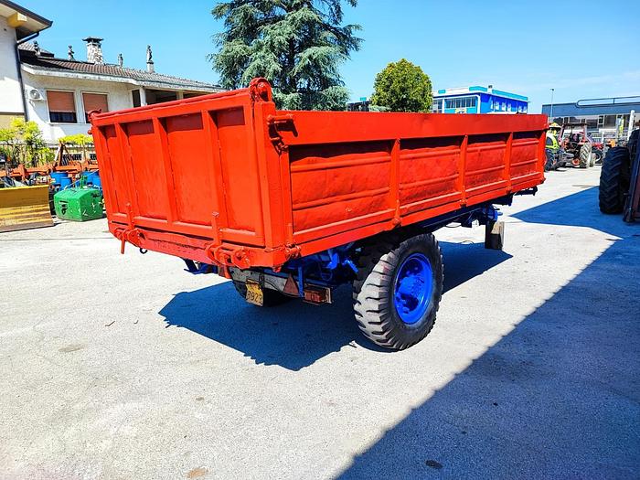 Usato Rimorchio 1 asse Mattedi-fr aria-ribalt