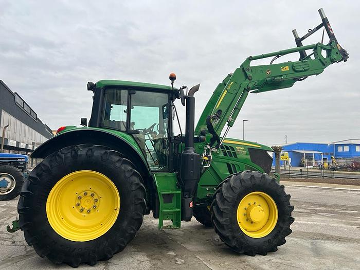 Usato John Deere 6155 M con caricatore JD