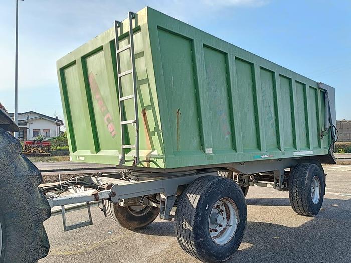 Usato Rimorchio agricolo Silver Car SCR554 da 140 q