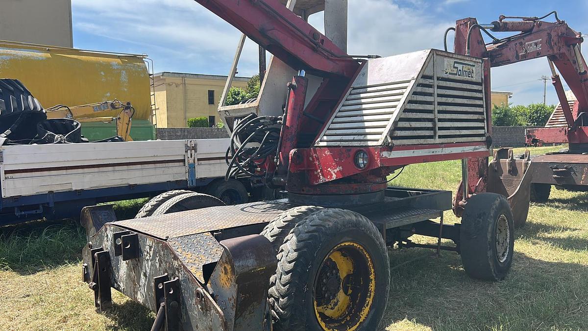 Usato Escavatore Solmec 100q-stradale