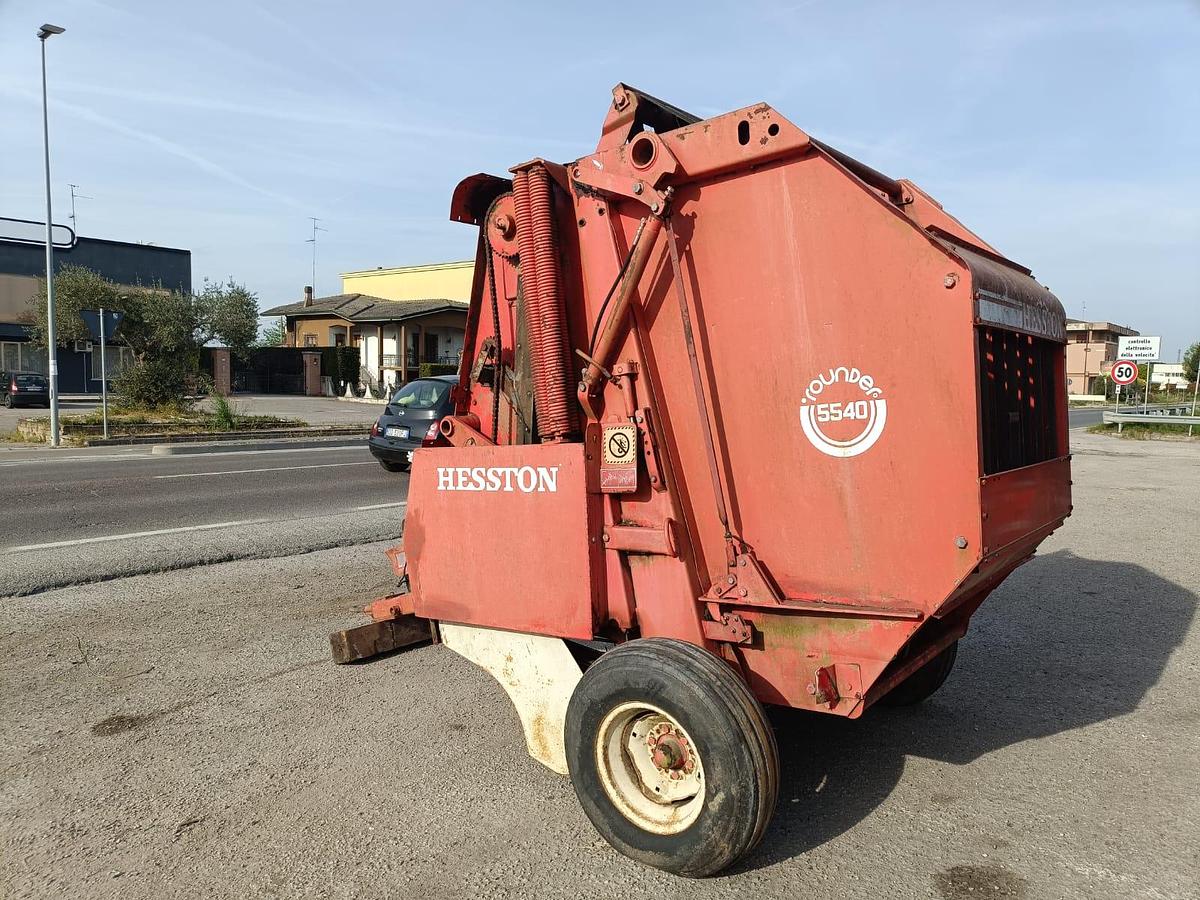 Usato rotopressa Hesston 5540