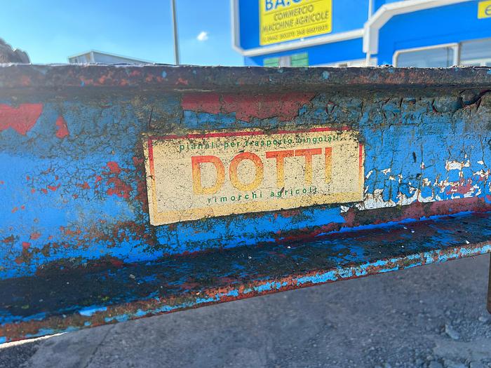 Usato Pianale Dotti 3 assi-lunghezza 9 m