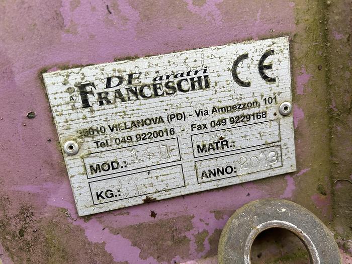 Usato Aratro bivomere De Franceschi modello 14D