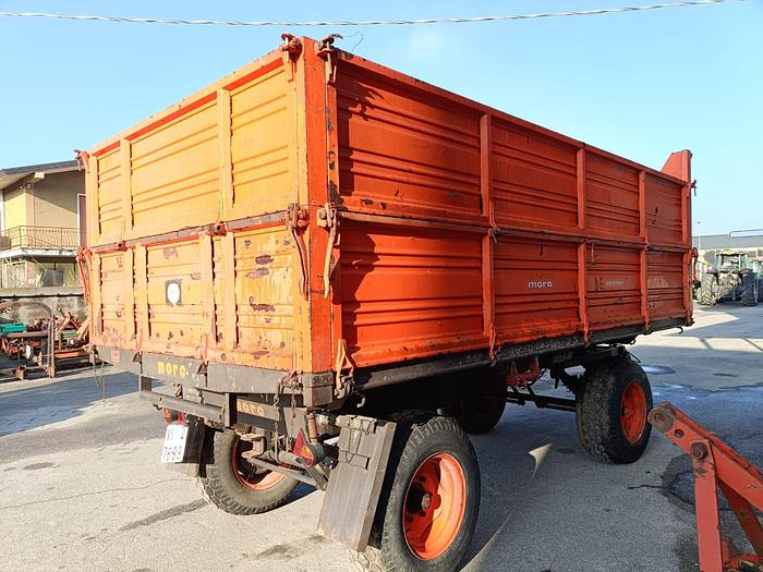 Usato Rimorchio Moro da 50 quintali trilaterale