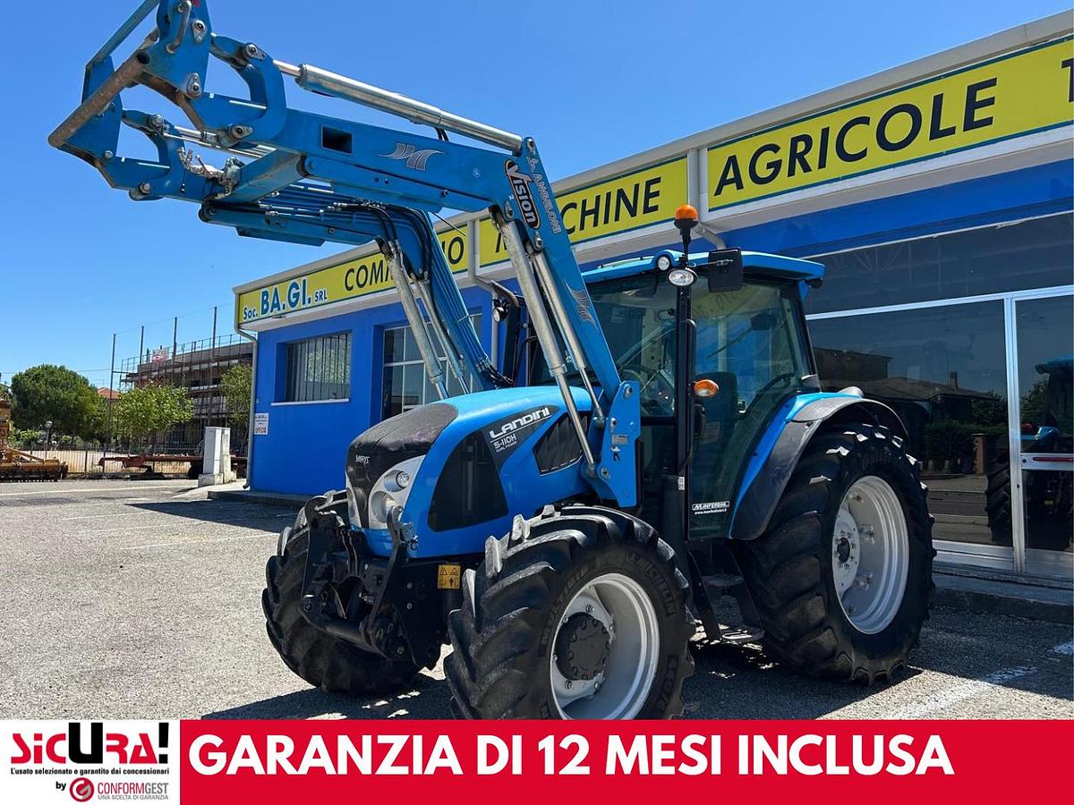 Usato Landini 5-110H con caricatore-fr.aria-soll.ant