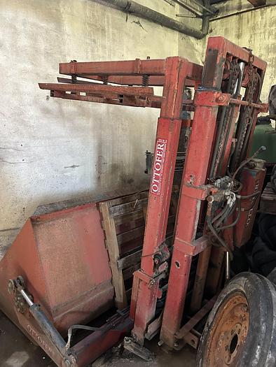 Usato Muletto Ottofer- serie pesante- con benna