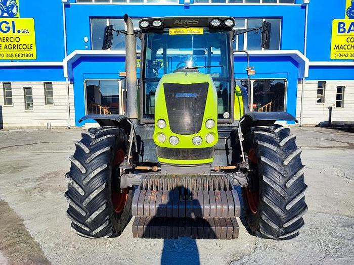 Usato Claas Ares 697 ATZ-freni olio-satellitare di bordo