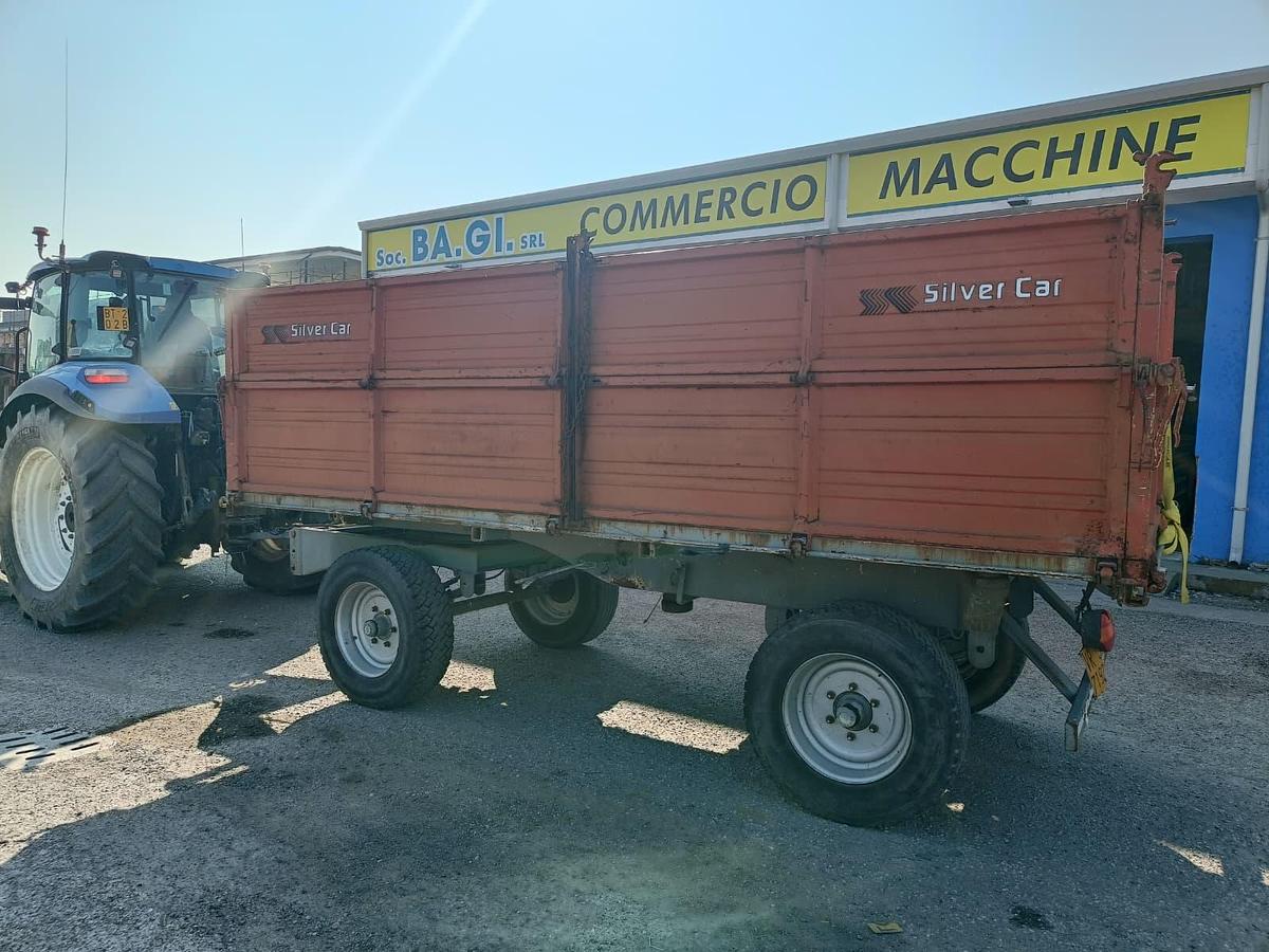 Usato rimorchio Silvercar 50 q trilaterale