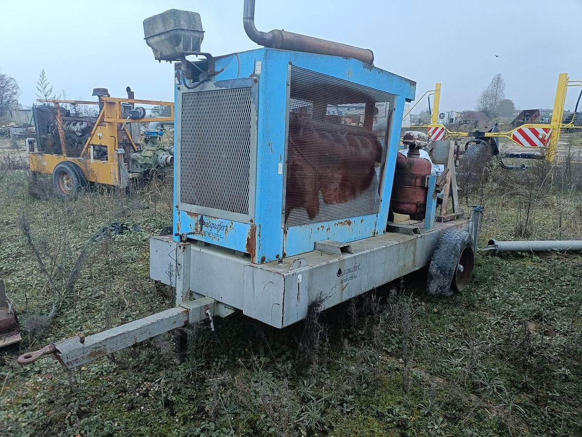 Usato gruppo motopompa Cremonini- non funzionante