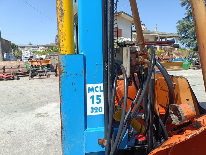 Usato Fiat 411 R completo di muletto marca Nobili