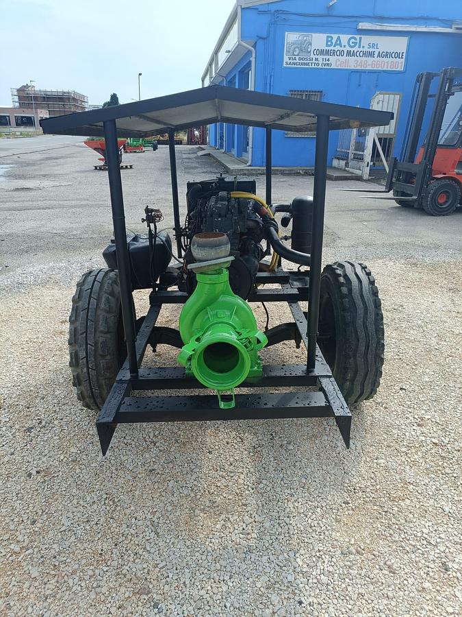 Usato gruppo motopompa motore VM 85 cv