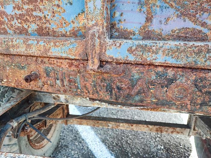 Usato Rimorchio agricolo Chieregato-targa e libretto