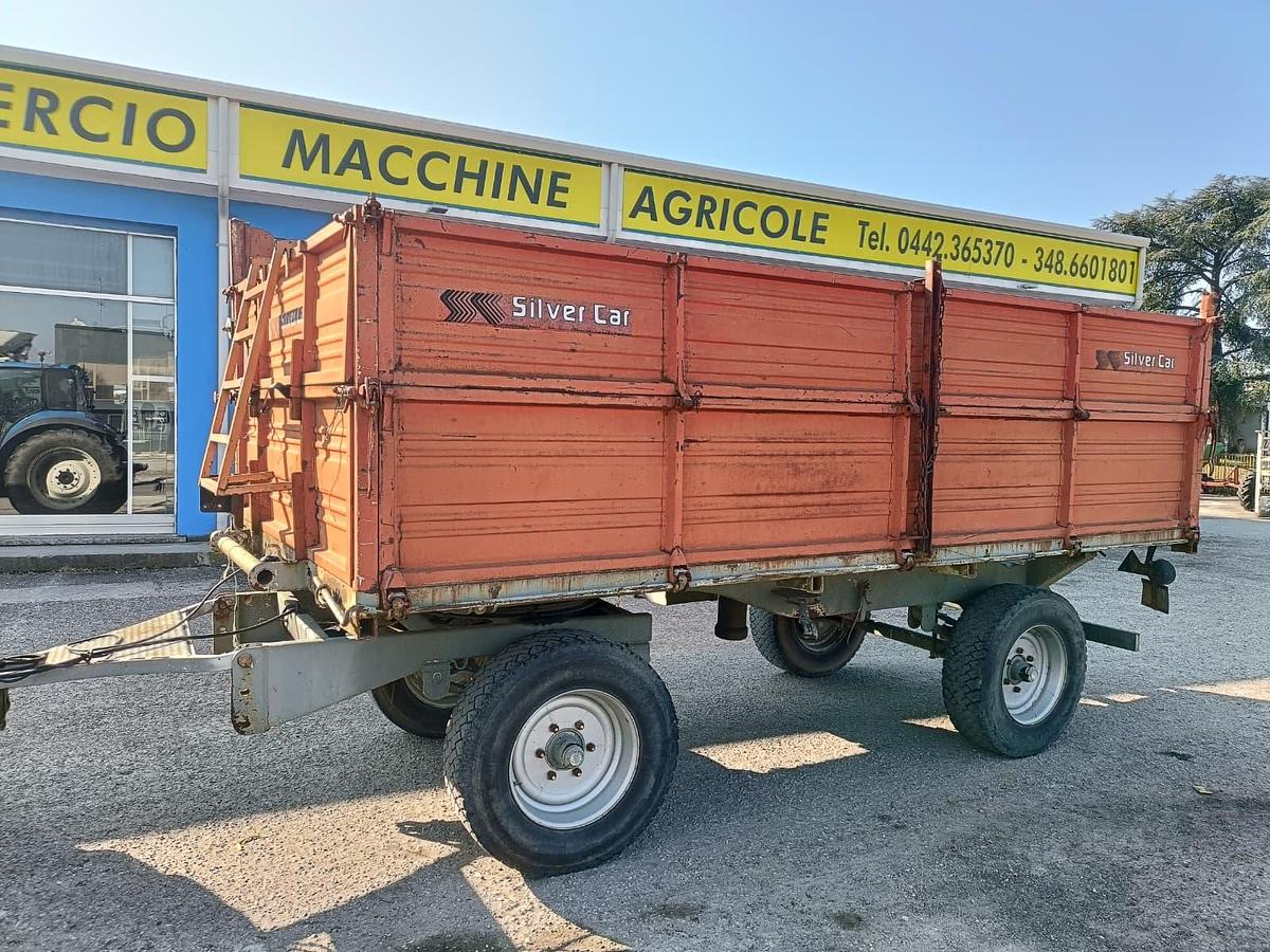 Usato rimorchio Silvercar 50 q trilaterale