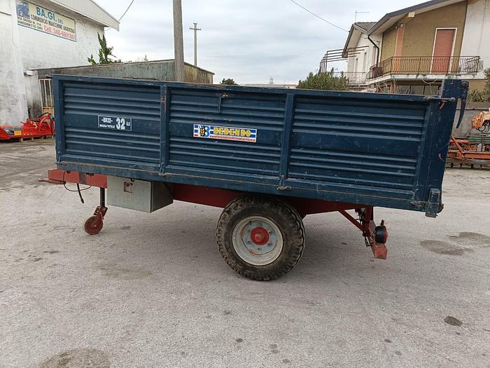 Usato Rimorchio Bedendo BR32 ribaltabile posteriore